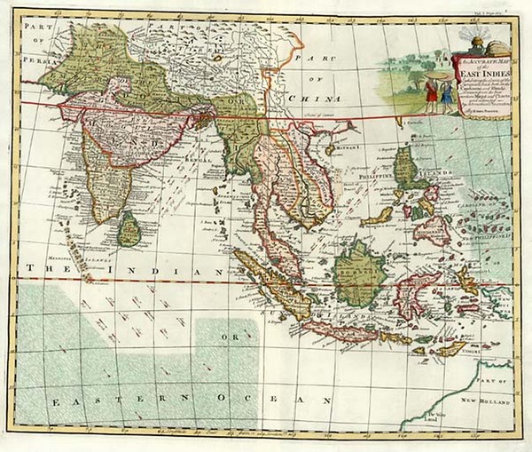 94-Asia, India, Southeast Asia, Philippines and Central Asia & Caucasus Map By 