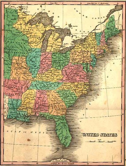 45-United States Map By Anthony Finley