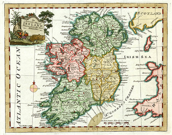 33-Europe and British Isles Map By William Guthrie