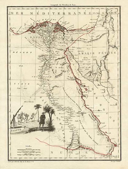 82-Asia and Middle East Map By Conrad Malte-Brun