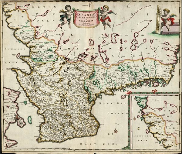 30-Europe and Scandinavia Map By Frederick De Wit