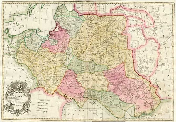 11-Europe, Poland, Russia, Baltic Countries and Germany Map By John Senex