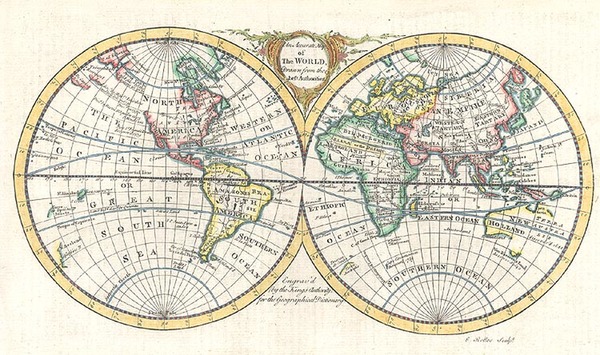 84-World and World Map By George Rollos