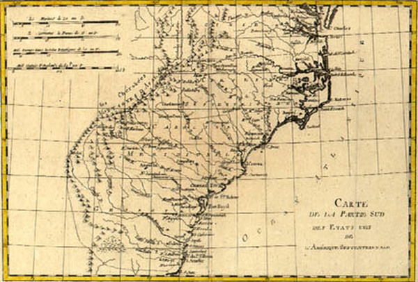 77-Southeast Map By Rigobert Bonne