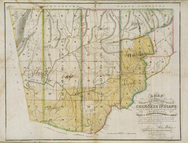 68-South and Southeast Map By John Bethune