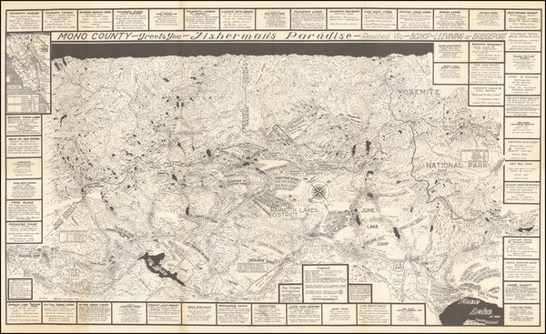 63-Pictorial Maps and California Map By Hayden Map Co