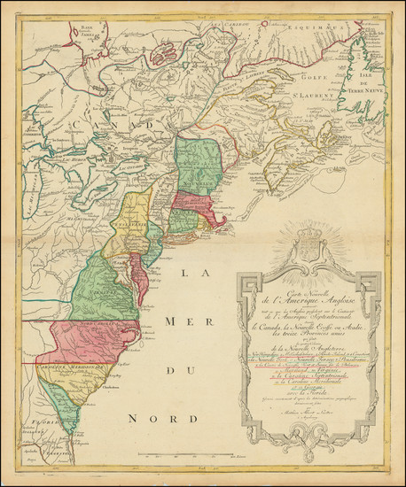 91-United States and Canada Map By Mathais Albrecht Lotter