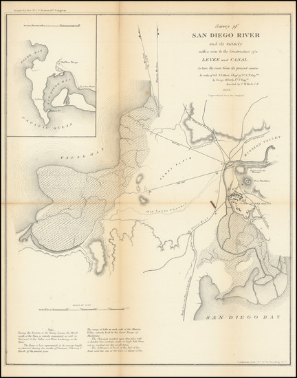 46-San Diego Map By George Derby