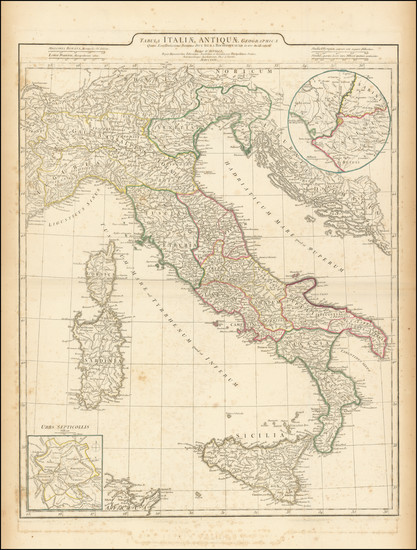 92-Balkans, Italy, Mediterranean and Balearic Islands Map By Jean-Baptiste Bourguignon d'Anville