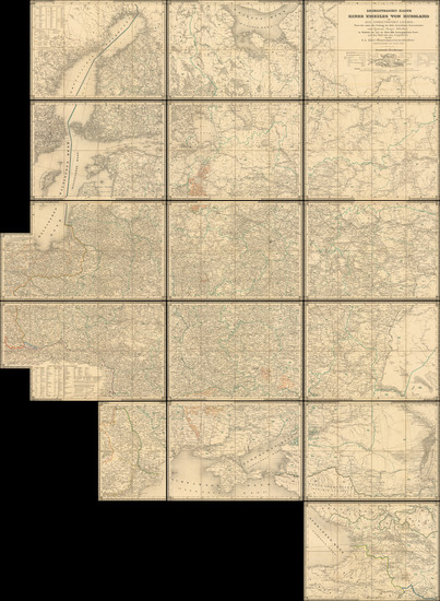 27-Russia and Ukraine Map By Theodor Friedrich von Schubert