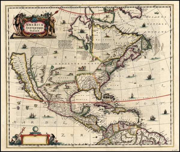 25-North America and California Map By Jan Jansson