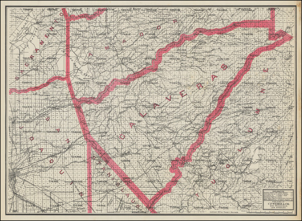 6-California Map By Punnett Brothers