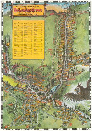 85-Pictorial Maps and California Map By Phil Frank