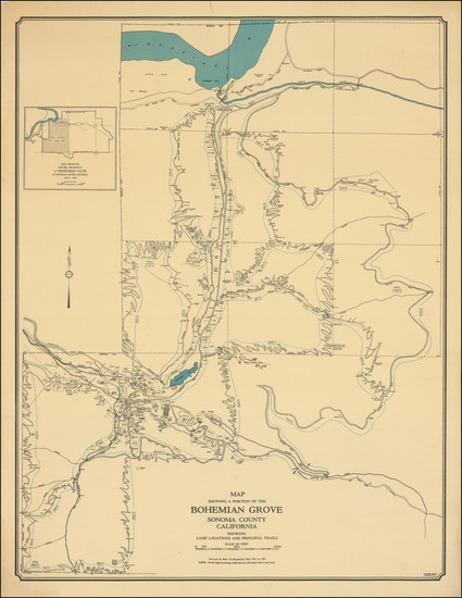 89-California and San Francisco & Bay Area Map By Edward H. Benjamin