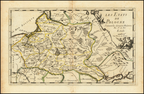 14-Poland Map By Nicolas de Fer