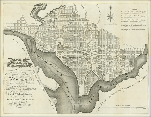 33-Washington, D.C. Map By John Russell