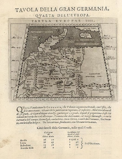 30-Europe, Baltic Countries, Scandinavia and Germany Map By Giovanni Antonio Magini