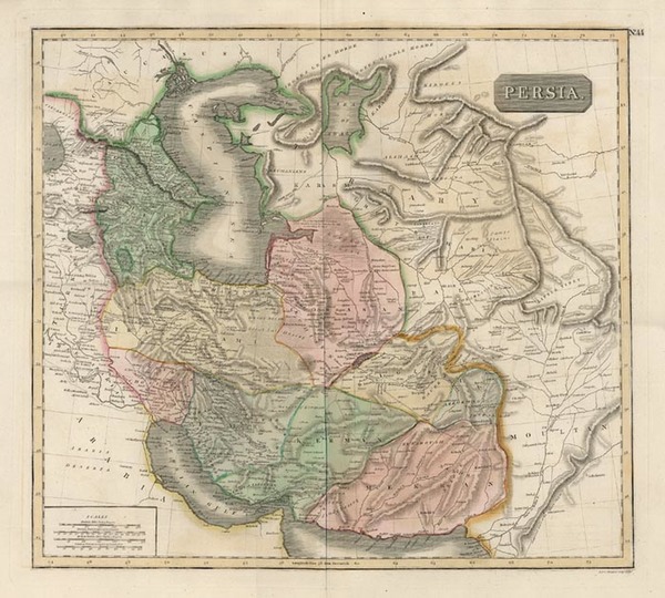 13-Europe, Asia, Central Asia & Caucasus and Middle East Map By John Thomson