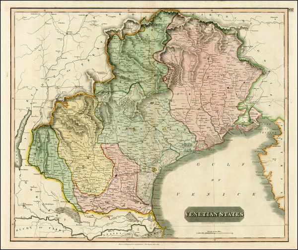 39-Italy Map By John Thomson