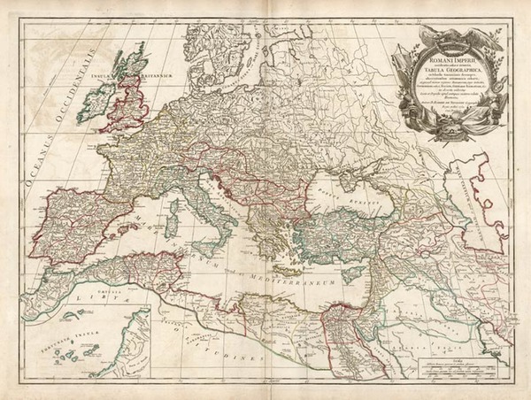 60-Europe, Europe and Mediterranean Map By Didier Robert de Vaugondy