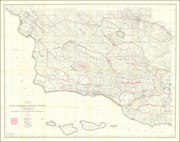 10-California Map By U.S. Government Printing Office