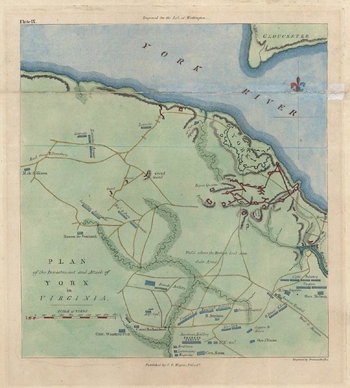 80-Mid-Atlantic and Southeast Map By C.P. Wayne