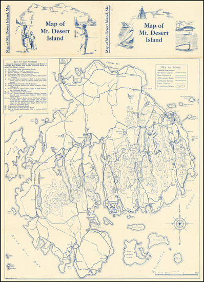 92-Maine Map By E. L. Packard