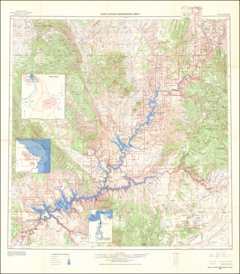 12-Arizona and Nevada Map By U.S. Geological Survey