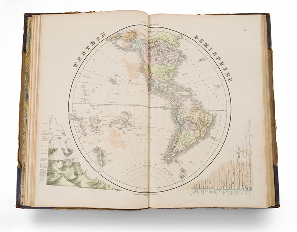 75-Atlases Map By Gall & Inglis