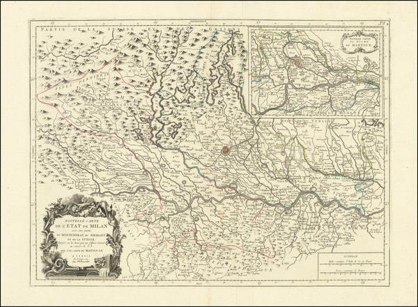 82-Northern Italy Map By Paolo Santini