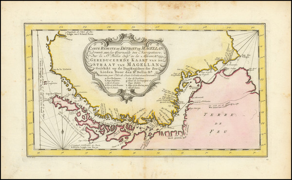 2-Argentina and Chile Map By A. Krevelt