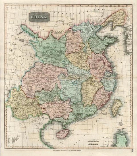 34-Asia and China Map By John Thomson