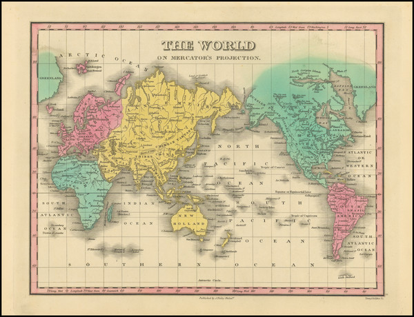 65-World Map By Anthony Finley