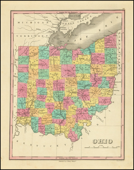 40-Ohio Map By Anthony Finley