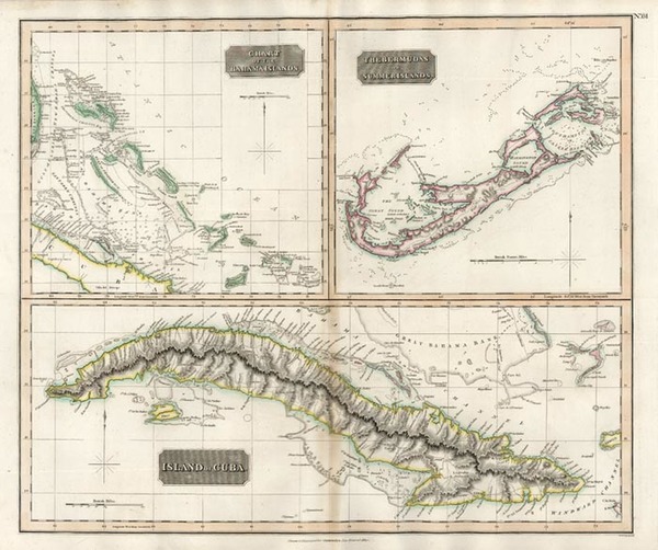 26-Caribbean Map By John Thomson