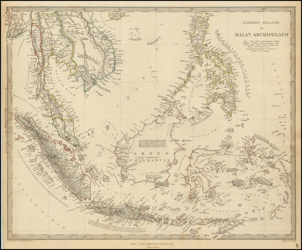 79-Philippines, Indonesia, Malaysia and Thailand, Cambodia, Vietnam Map By SDUK