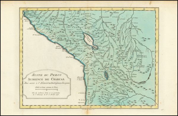 77-Peru & Ecuador Map By A. Krevelt