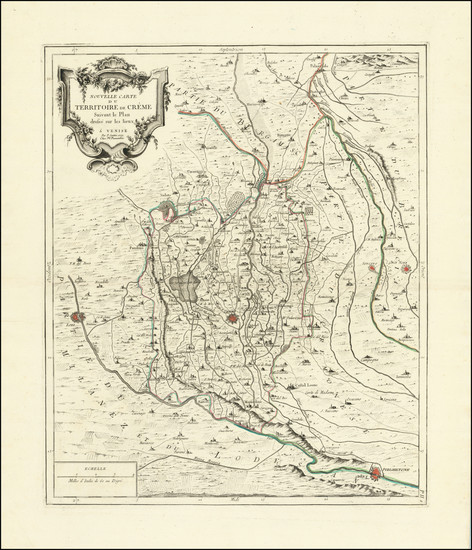 73-Northern Italy Map By Paolo Santini