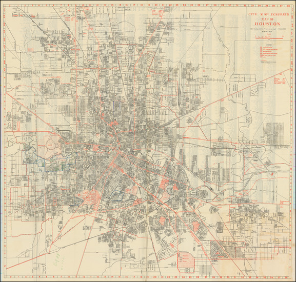 51-Texas Map By R L Bayer 