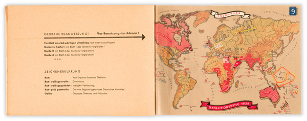 71-Atlases and World War II Map By 