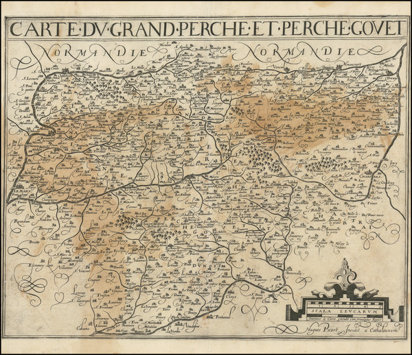 23-Grand Sud-Ouest Map By Jean Le Clerc / Hugues Picart