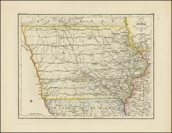 18-Iowa Map By Joseph Meyer