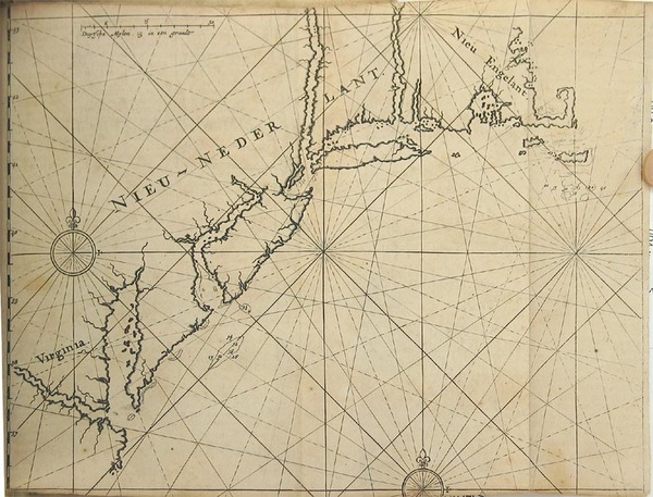 30-New England, New York, Mid-Atlantic, New Jersey, Pennsylvania, Delaware and Virginia Map By Dan