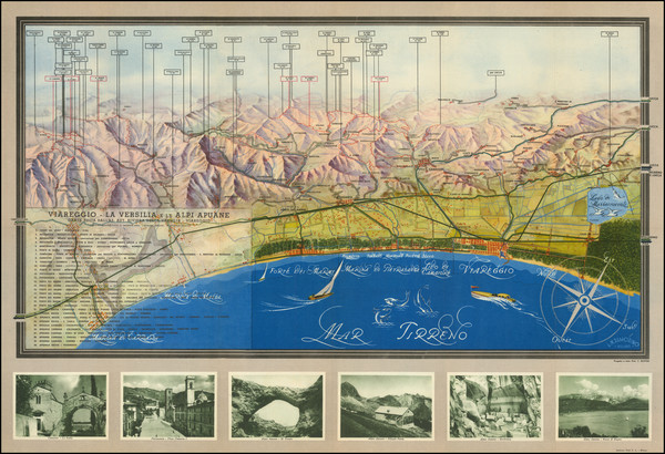 52-Northern Italy Map By G.N. Ramorino