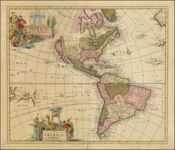 74-California as an Island and America Map By Peter Schenk