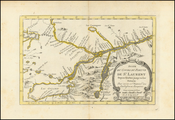 76-New York State and Eastern Canada Map By A. Krevelt