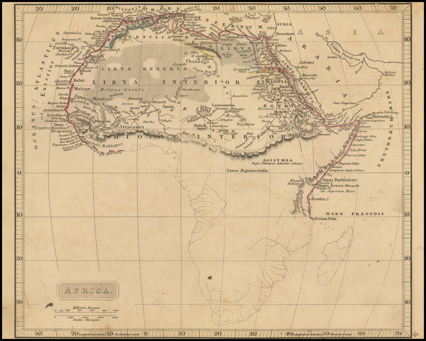 87-Africa Map By John Arrowsmith