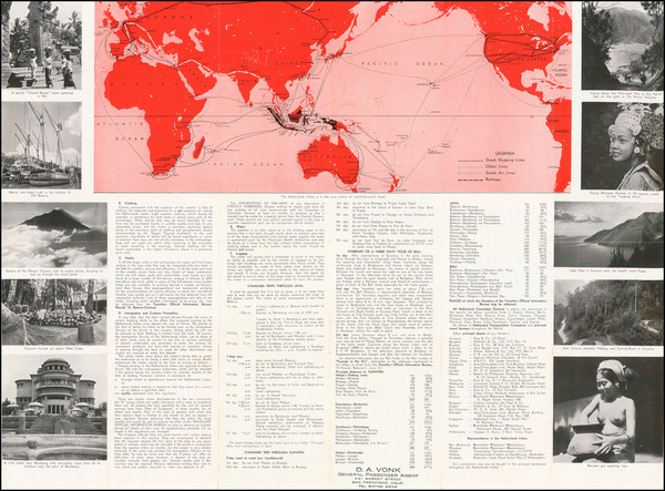 14-Indonesia Map By G. Kolff & Co.