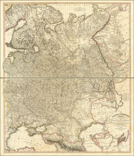 20-Central & Eastern Europe and Russia Map By William Faden / Jasper  Nantiat 