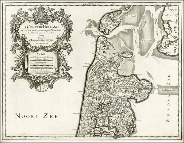 21-Netherlands Map By Alexis-Hubert Jaillot